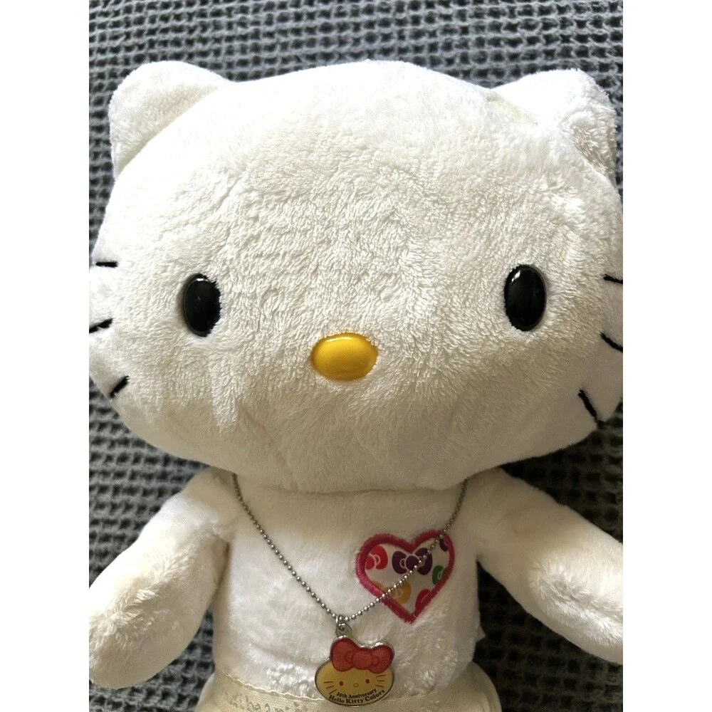 35th Anniversary Hello Kitty Colors Plush Build A Bear Necklace Panties NO BOW